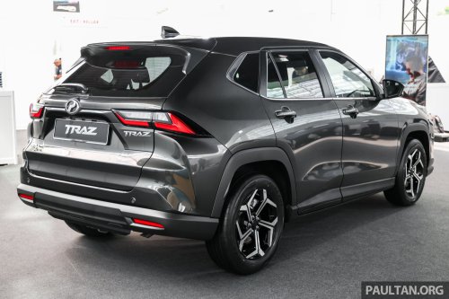 2026 Perodua Traz launched in Malaysia – Toyota Yaris Cross B-SUV twin, 1.5L NA CVT, X/H variants, fr RM76k
