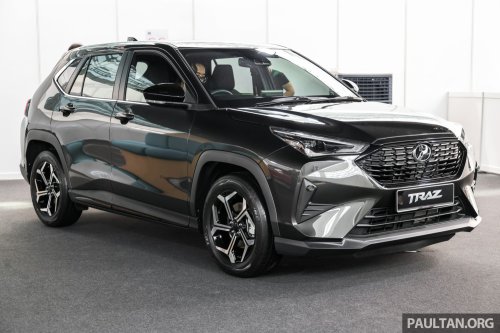 2026 Perodua Traz launched in Malaysia – Toyota Yaris Cross B-SUV twin, 1.5L NA CVT, X/H variants, fr RM76k