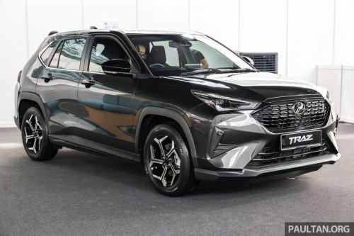 2026 Perodua Traz launched in Malaysia – Toyota Yaris Cross B-SUV twin, 1.5L NA CVT, X/H variants, fr RM76k