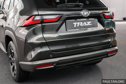 2026 Perodua Traz launched in Malaysia – Toyota Yaris Cross B-SUV twin, 1.5L NA CVT, X/H variants, fr RM76k