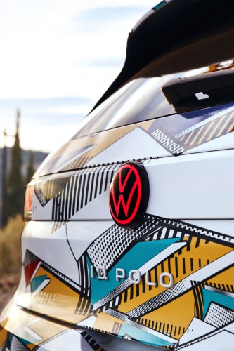 2026 Volkswagen ID. Polo cabin shown – EV hatchback brings back wider use of buttons for key functions