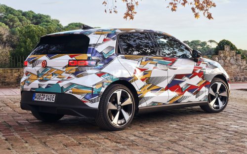 2026 Volkswagen ID. Polo cabin shown – EV hatchback brings back wider use of buttons for key functions