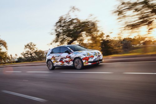 2026 Volkswagen ID. Polo cabin shown – EV hatchback brings back wider use of buttons for key functions
