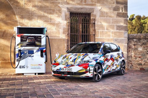 2026 Volkswagen ID. Polo cabin shown – EV hatchback brings back wider use of buttons for key functions