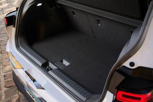 2026 Volkswagen ID. Polo cabin shown – EV hatchback brings back wider use of buttons for key functions