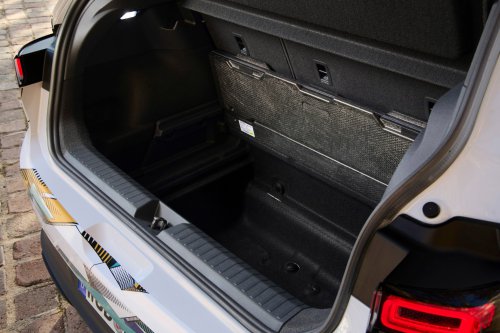 2026 Volkswagen ID. Polo cabin shown – EV hatchback brings back wider use of buttons for key functions