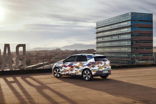 2026 Volkswagen ID. Polo cabin shown – EV hatchback brings back wider use of buttons for key functions