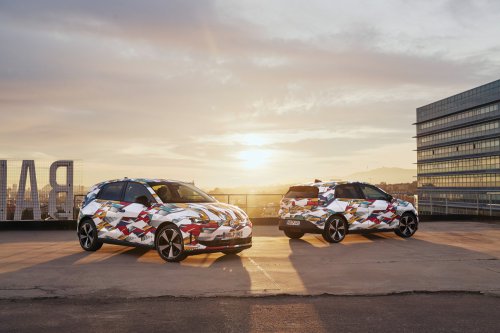 2026 Volkswagen ID. Polo cabin shown – EV hatchback brings back wider use of buttons for key functions