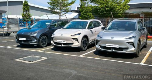MG, MG S5 EV CKD launched in Malaysia – more powerful 205 PS/350 Nm motor, 62 kWh, 446 km WLTP; RM117k