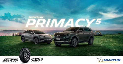 Michelin Primacy 5 line in Malaysia now includes SUVs – 34 new sizes for 16-22 inch wheels; EV-ready