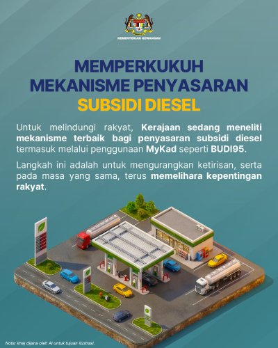 RM300 monthly Budi Diesel benefits over 355k users