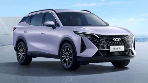 Chery Tiggo 7L in China – rebadged Omoda C7, sliding 15.6-inch touchscreen, 197 PS 1.6L turbo 4-cylinder