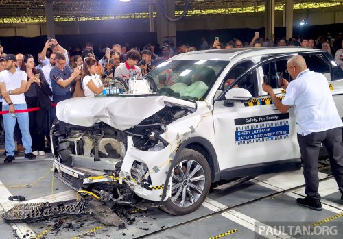 Chery Tiggo 9 PHEV’s safety shines in a three-vehicle composite crash test made together with a Tiggo 7