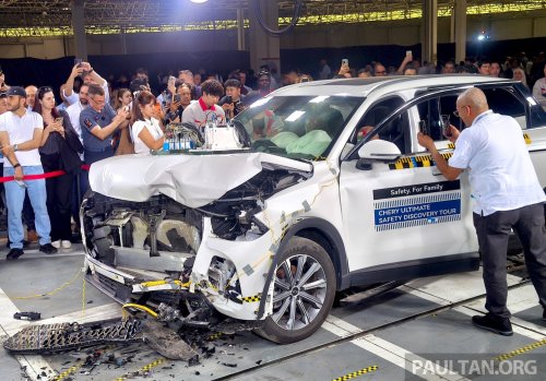 Chery, PHEV, Chery Tiggo 9 PHEV’s safety shines in a three-vehicle composite crash test made together with a Tiggo 7