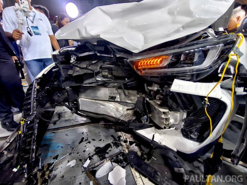 Chery Tiggo 9 PHEV’s safety shines in a three-vehicle composite crash test made together with a Tiggo 7