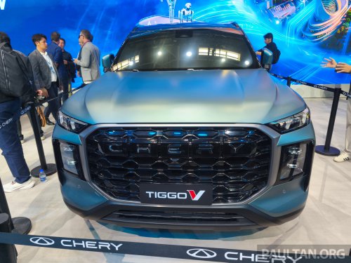 Chery Tiggo V debuts in Beijing – seven-seater SUV that can be reconfigured to a pick-up, in PHEV and ICE