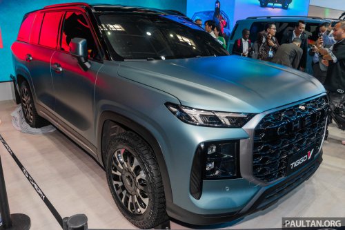 Chery Tiggo V debuts in Beijing – seven-seater SUV that can be reconfigured to a pick-up, in PHEV and ICE