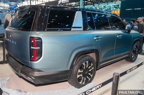 Chery Tiggo V debuts in Beijing – seven-seater SUV that can be reconfigured to a pick-up, in PHEV and ICE