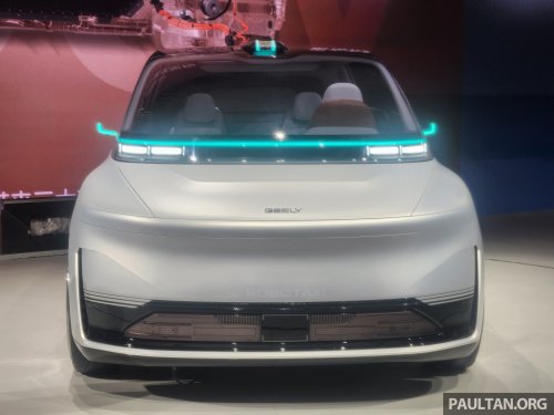 Geely, Robotaxi, Geely Eva Cab unveiled in Beijing – China’s first purpose-built robotaxi prototype, Level 4 autonomy