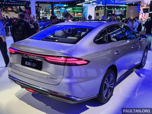 Geely Galaxy Starshine 6 in Beijing – PHEV version of Emgrand; next Proton S70, future Proton eMas sedan?