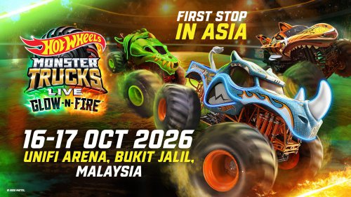 Hot Wheels Monster Trucks Live: Glow-N-Fire show coming to Malaysia – Oct 16-17; first stop in Asia