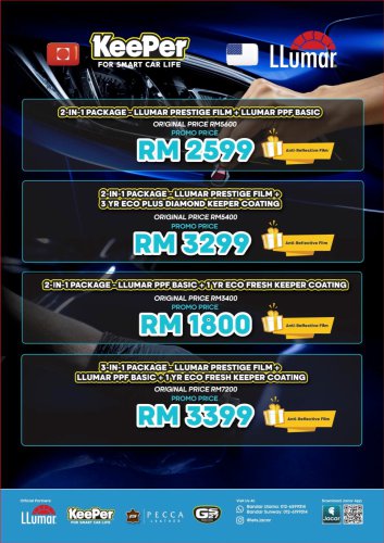 Jaga your car with peace of mind at Jacar – window tint, coating package promos and more, until May 1