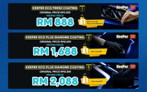 Jaga your car with peace of mind at Jacar – window tint, coating package promos and more, until May 1