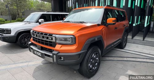 Jetour G700 in Beijing – 2.0T plug-in hybrid SUV with 1,100 km hybrid range; coming to Malaysia next year?