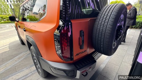 Jetour G700 in Beijing – 2.0T plug-in hybrid SUV with 1,100 km hybrid range; coming to Malaysia next year?