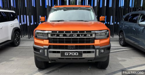 Jetour G700 in Beijing – 2.0T plug-in hybrid SUV with 1,100 km hybrid range; coming to Malaysia next year?