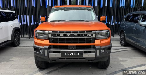 Jetour, SUV, Jetour G700 in Beijing – 2.0T plug-in hybrid SUV with 1,100 km hybrid range; coming to Malaysia next year?