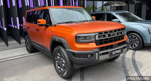 Jetour G700 in Beijing – 2.0T plug-in hybrid SUV with 1,100 km hybrid range; coming to Malaysia next year?