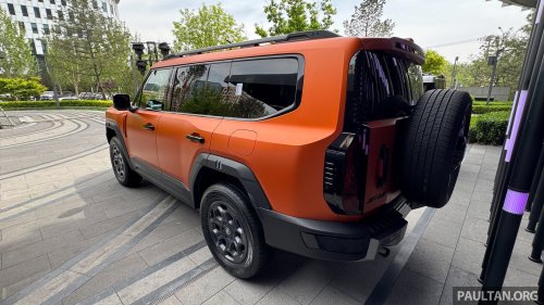 Jetour, SUV, Jetour G700 in Beijing – 2.0T plug-in hybrid SUV with 1,100 km hybrid range; coming to Malaysia next year?