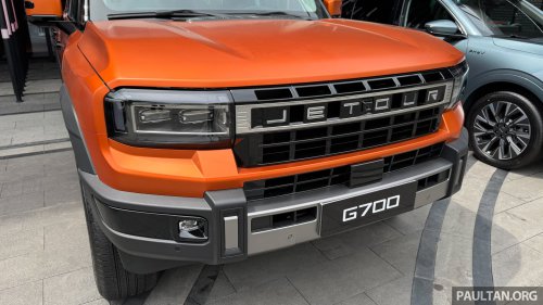 Jetour G700 in Beijing – 2.0T plug-in hybrid SUV with 1,100 km hybrid range; coming to Malaysia next year?