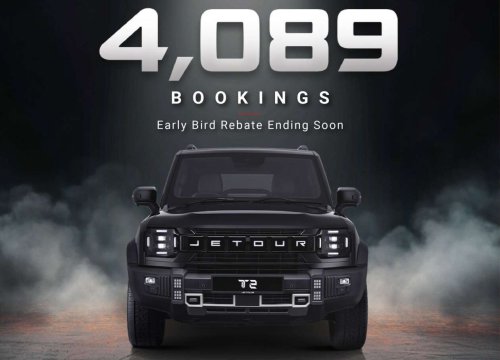 Jetour T2 surpasses 4,089 bookings in Malaysia