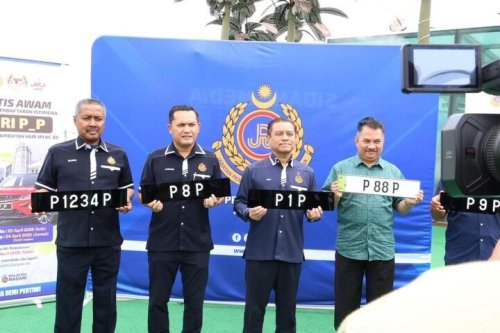P-P number plates open for bidding April 20-24
