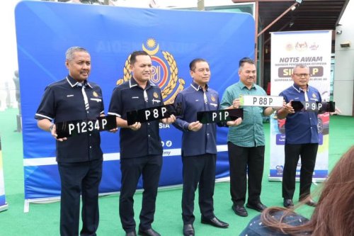 P-P number plates open for bidding April 20-24