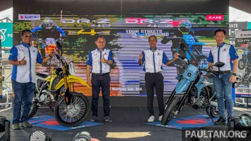 Suzuki, 2026 Suzuki DR-Z4 S and SM in Malaysia, RM42.8k