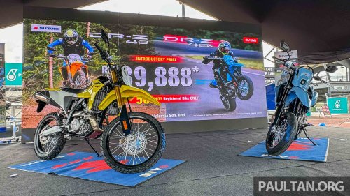 Suzuki, 2026 Suzuki DR-Z4 S and SM in Malaysia, RM42.8k