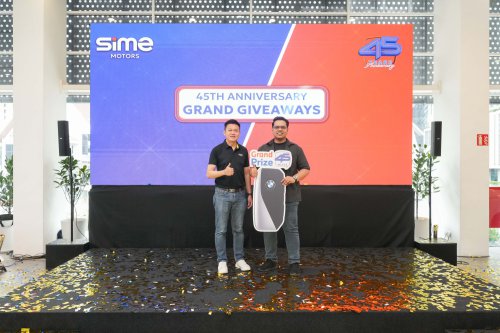 Sime Motors presents BMW 2 Series Gran Coupe to 45th Anniversary Grand Giveaways grand prize winner