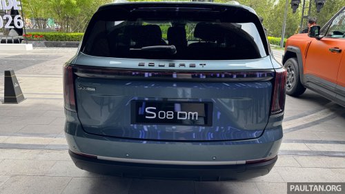 Soueast S08 DM in Beijing – 7-seater PHEV, up to 1,000 km range; Jetour sub-brand coming to Malaysia?