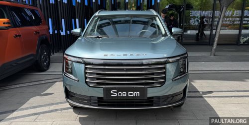 Soueast S08 DM in Beijing – 7-seater PHEV, up to 1,000 km range; Jetour sub-brand coming to Malaysia?
