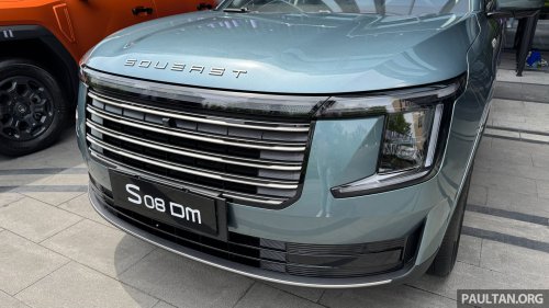 Soueast S08 DM in Beijing – 7-seater PHEV, up to 1,000 km range; Jetour sub-brand coming to Malaysia?