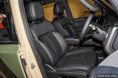 SUV, iCaur V27 shown in RHD – boxy REEV SUV with up to 455 PS, 210 km CLTC EV range coming to Malaysia