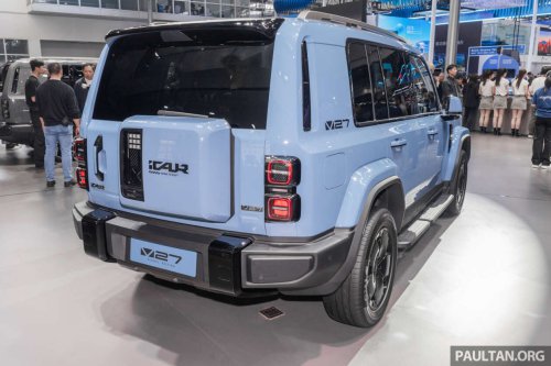 iCaur V27 shown in RHD – boxy REEV SUV with up to 455 PS, 210 km CLTC EV range coming to Malaysia