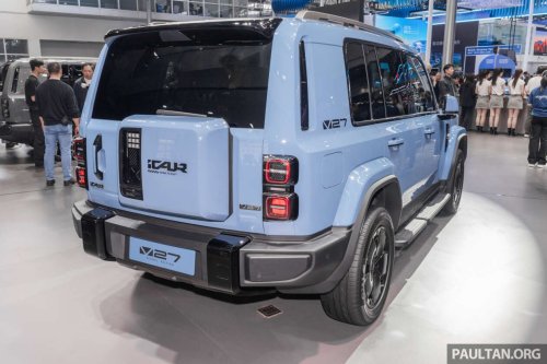 SUV, iCaur V27 shown in RHD – boxy REEV SUV with up to 455 PS, 210 km CLTC EV range coming to Malaysia