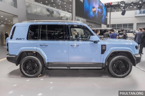 iCaur V27 shown in RHD – boxy REEV SUV with up to 455 PS, 210 km CLTC EV range coming to Malaysia