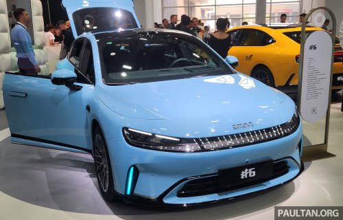 smart #6 EHD debuts in Beijing – PHEV D-segment sedan, largest smart ever, X50’s 1.5T, 1,810 km CLTC