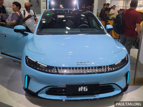 smart #6 EHD debuts in Beijing – PHEV D-segment sedan, largest smart ever, X50’s 1.5T, 1,810 km CLTC