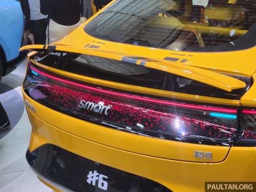 smart #6 EHD debuts in Beijing – PHEV D-segment sedan, largest smart ever, X50’s 1.5T, 1,810 km CLTC